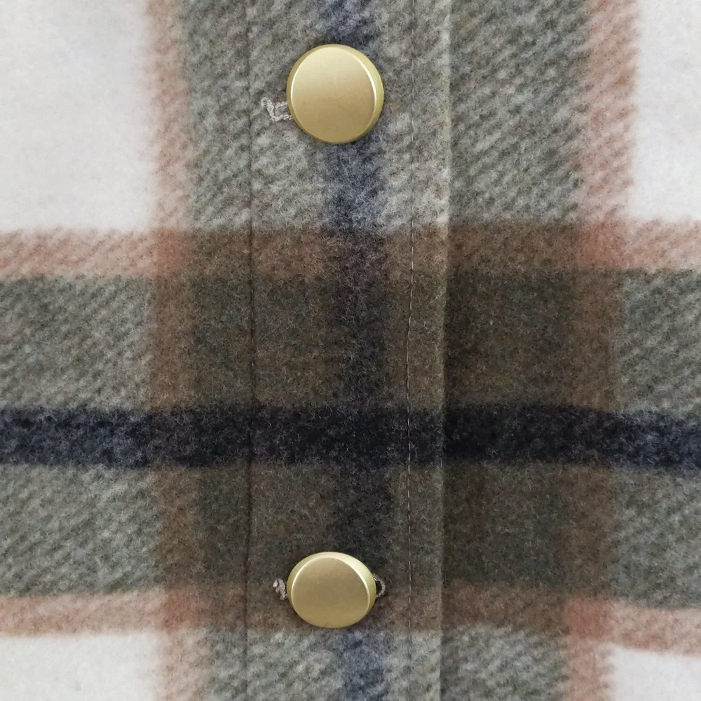 Joie plaid shirt jacket - Picture 6 of 9